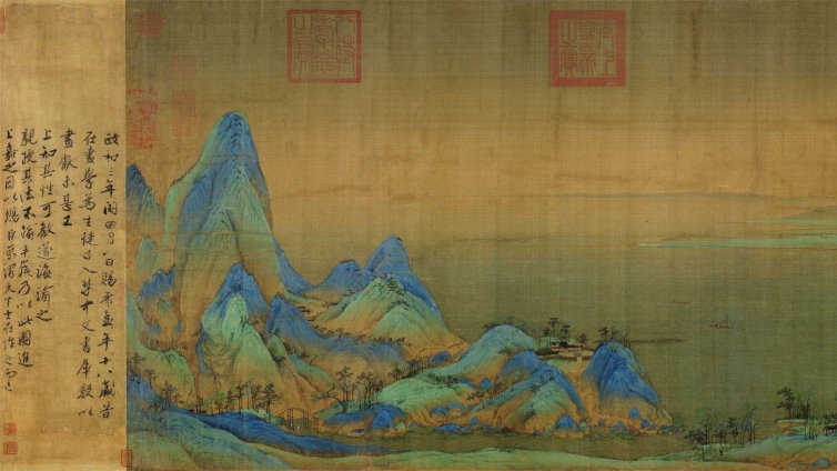 文物介绍——宋王希孟的《千里江山图》