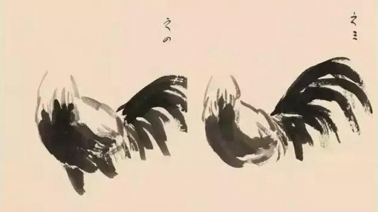技法｜徐悲鸿禽鸟课徒稿