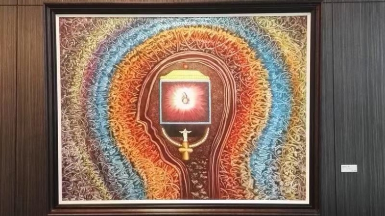 展览｜心灵世界——黎增辉当代油画展在上海滩云间美术馆隆重开幕！