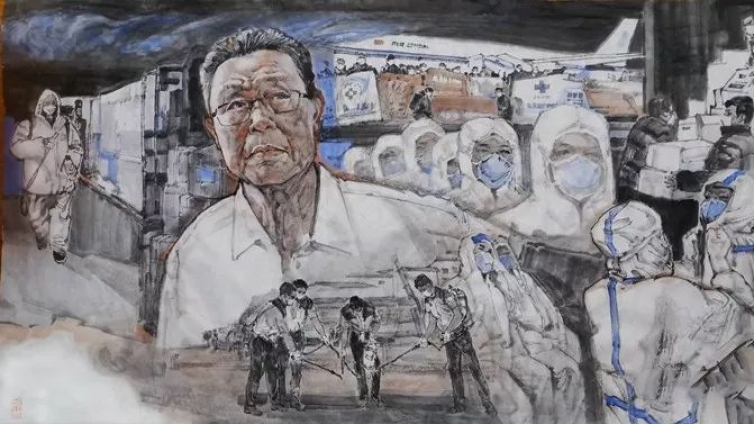 众志成城  攻克时艰——美术界的艺术战“疫”   （五）