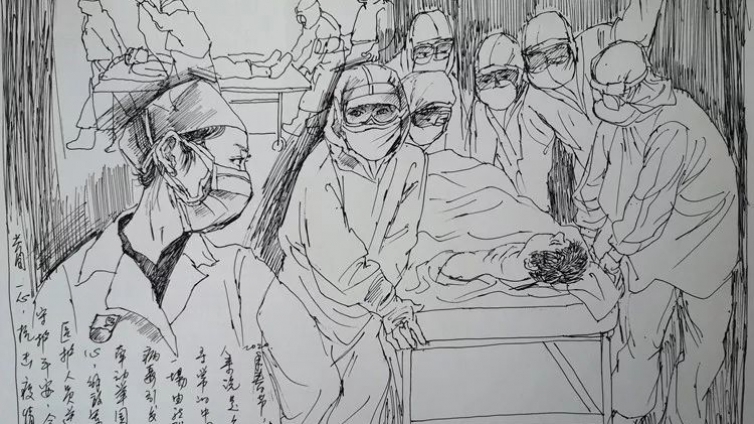 众志成城  攻克时艰——美术界的艺术战“疫”   （七）