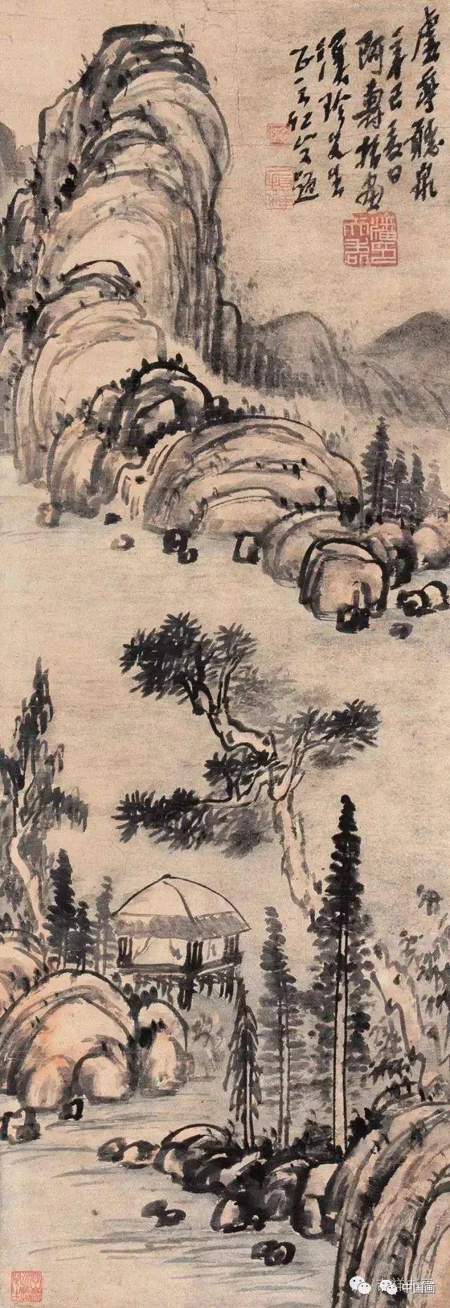潘天寿山水花鸟画作品欣赏_环球文化_环球财经网|环球财经新门户