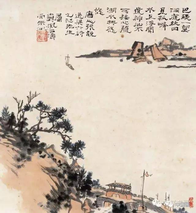 潘天寿山水花鸟画作品欣赏_环球文化_环球财经网|环球财经新门户
